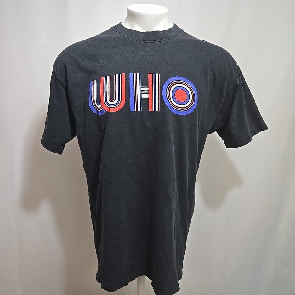 VTG The Who 1997 US Concert Tour Single Stitch Tee Shirt Adult Size XL Dates